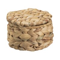 NHG Corbeille de rangement CLARA M, avec couvercle, rond