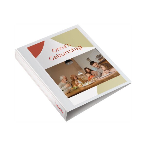 KOLMA Präs.-Ringbuch Vario lgt 4.8cm 02.712.16 2 Ringe transparent A4