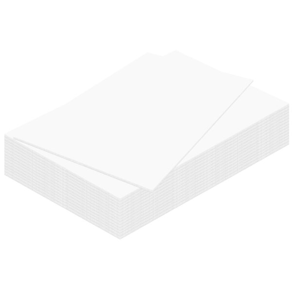 kangaro Carton plume, 700 x 1.000 mm, épaisseur: 3 mm, blanc
