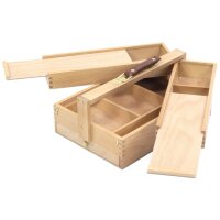 kangaro Künstler-Utensilienbox, 3 Etagen, Buchenholz