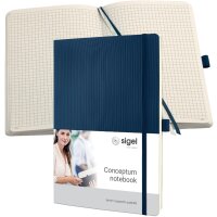 sigel Carnet de notes Conceptum, A4, ligné, beige