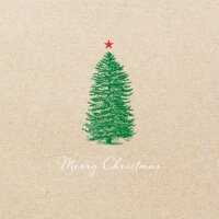 PAPSTAR Serviette à motif de Noël X-Max Trees