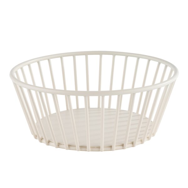 APS Corbeille à pain et à fruits URBAN, rond, 200 mm, blanc