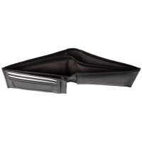 Alassio Portefeuille, format paysage, en cuir, marron