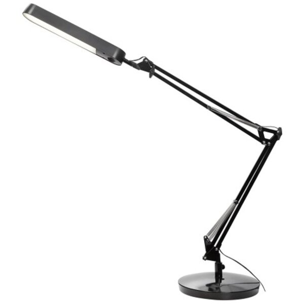 ALBA Lampe de bureau &agrave; LED LEDSCOPE, noir