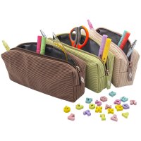 WEDO Schlamper-Etui aus Cord, beige