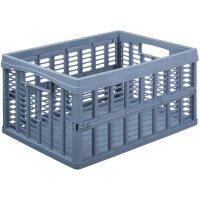 NHG Klappbox, PP, 32,5 Liter, blau