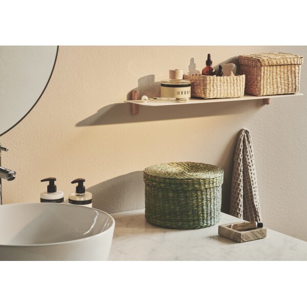 NHG Aufbewahrungs-Körbchen DAISY S mit Deckel, eckig