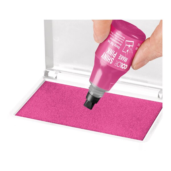 COLOP Stempelfarbe MAKE, 25 ml, frozen white