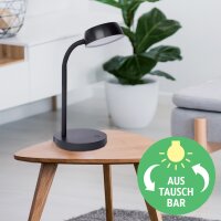 MAUL Lampe de bureau à LED MAULabby, bleu