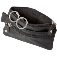 Alassio Étui pour clés, en cuir, marron