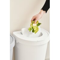 plast team Poubelle SEATTLE, 45 litres, argent