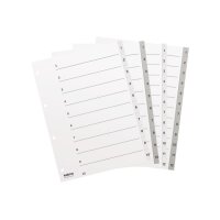 KOLMA Répertoires KolmaFlex A4 18.114.03 gris 1-10