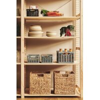 NHG Panier de rangement PER, pliable, carré