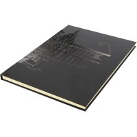 kangaro Cahier de croquis Design, 160 pages, A5, noir