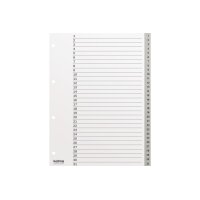 KOLMA Répertoires KolmaFlex A4 18.314.03 gris 1-31