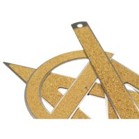 kangaro Kit de géométrie, inox, 4...