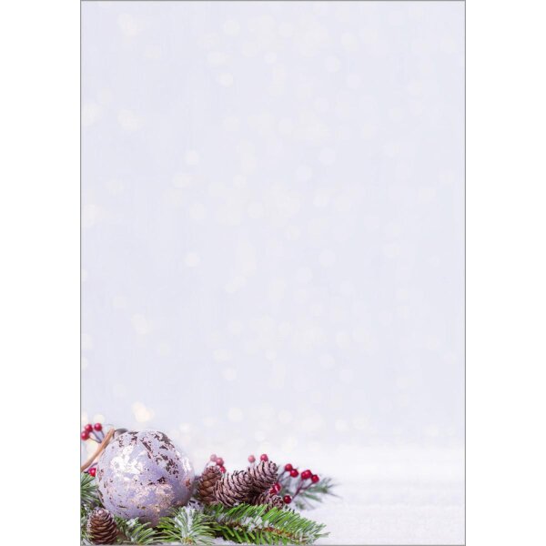 sigel Weihnachts-Motiv-Papier "Golden Christmas Night", A4