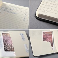 sigel Carnet de notes Conceptum, A5, ligné, noir