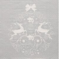 PAPSTAR Serviette à motif de Noël Deers...