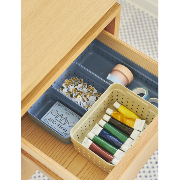 NHG Corbeille de rangement SEOUL ORGANIZER S, blanc