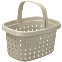 NHG Einkaufskorb SEOUL BASKET, PP, 16 Liter, schwarz