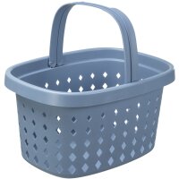NHG Einkaufskorb SEOUL BASKET, PP, 16 Liter, schwarz