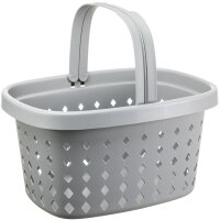 NHG Einkaufskorb SEOUL BASKET, PP, 16 Liter, schwarz