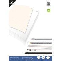 kangaro Bloc de papier calque, A4, 24 feuilles