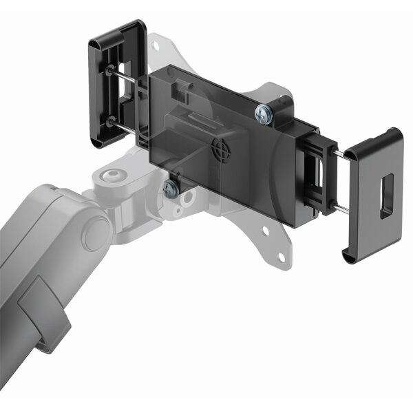 LogiLink Smartphone- Tablet-PC-Halter für Monitorarm,schwarz