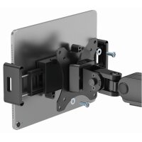 LogiLink Smartphone- Tablet-PC-Halter für Monitorarm,schwarz