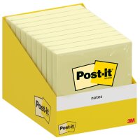 Post-it Haftnotizen, 76 x 76 mm, gelb