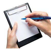 MAUL Porte-bloc plastifié, A6, noir