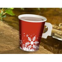 STARPAK Gobelet en carton Winter Time, 0,2 l