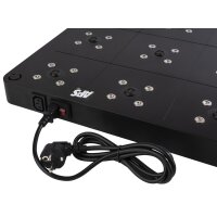 APS Ladestation, 15-fach, schwarz, inkl. 2 Fernbedienungen