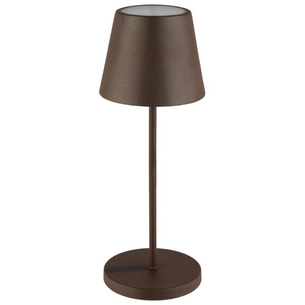 APS Akku LED-Tischleuchte MERLE, weiss