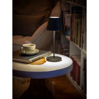 APS Akku LED-Tischleuchte MERLE, weiss