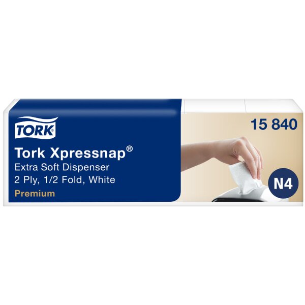 TORK Xpressnap Serviette, 213 x 165 mm, citron vert