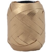 CACTUS Ringelband-Eiknäuel, Packpapier, 15 m, gold