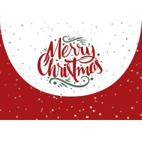 CACTUS Gutschein-Weihnachtskarte "Schriftzug"