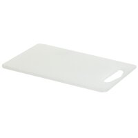 plast team Schneidebrett mit Saftrille, 465 x 311 mm, weiss
