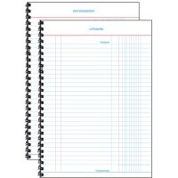 Expres Kasboek spiraal gebonden, A5 staand, 50 vel