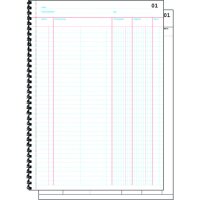 Expres Doorschrijfkasboek, formaat: A4 staand, 2 x 50 vel