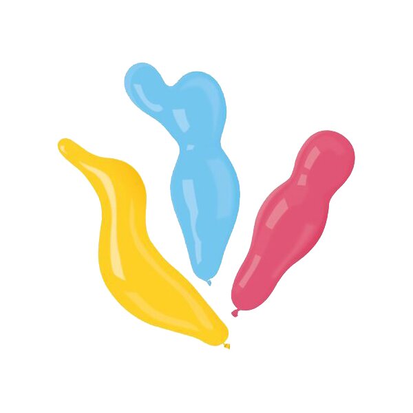PAPSTAR Ballon de baudruche Figures, couleurs assorties