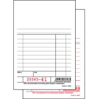 Expres Kassablok grijs, met carbon, 100 x 158 mm, 2 x 50 vet