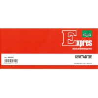 Expres Kwitantieboek, 205 x 84 mm, 100 vel