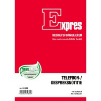 Expres Telefoon-Gespreksnotitieblok, A5 staand, 100 vel
