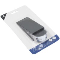 kangaro Cale-porte, caoutchouc/inox, longueur: 130 mm, noir