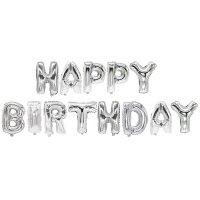 PAPSTAR Set de ballons en film Happy Birthday