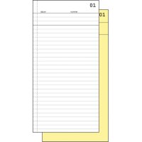 Expres Order Commissieboekje, met carbon, 2 x 50 vel